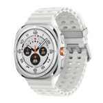 samsung galaxy watch ultra lte titanium white 47 mm sm l705fdaains left view