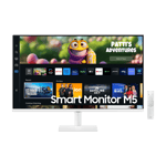 samsung m5 flat fhd smart monitor ls27cm500ewxxl white 32 inch 01