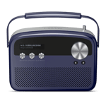 saregama carvaan lite speaker tamil royal blue front side view