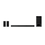 sony ht s500rf 5 1ch home cinema 1000w soundbar system black front view