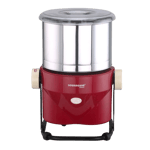 sowbaghya shree tilting wet grinder 2 l maroon front view
