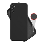 space cloth silicon back case for samsung galaxy a05s black 01
