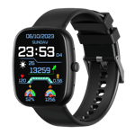 urban pulse smartwatch black front left view