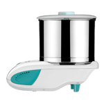 vidiem jewel table top wet grinder 2 litre white green front view