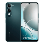vivo y19e majestic green 64gb 4gb ram front back view