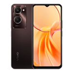 vivo y28e 5g vintage red 128gb 4gb ram front back view