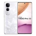 vivo y400 pro 5g freestyle white 256gb 8gb ram Front Back View