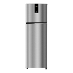 whirlpool 231 l frost free double door 2 star refrigerator if inv elt df278 arctic steel front view