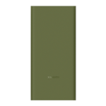 xiaomi power bank 4i 20000mah 33w sonic charge olive green front view