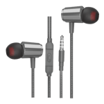 yarr sonic mass magnetic in ear earphones Gray front view 01