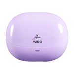 yarr wave wireless earbuds Purple Front View