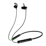 zebronics zeb yoga 9 wireless headset black front view