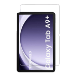 2 5d tempered glass screen protector for samsung galaxy tab a9 plus transparent front view