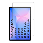 2 5d tempered glass screen protector for samsung tab s10 fe transparent Full View