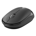 Ambrane sliq 2 silent click wireless mouse black Front View