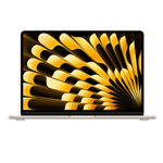 Apple MacBook Air M5 Chip With 10 Core CPU and 8 Core GPU Mac OS Laptop 13 6 inch MDHA4HNA Starlight 512GB front view