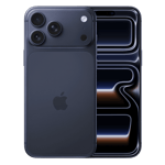 Apple iPhone 17 Pro Max Deep Blue 256gb front back view