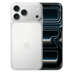 Apple iPhone 17 Pro Max Silver 1tb front back vieww