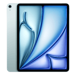 Apple ipad air with apple m2 chip 13 inch wifi cellular blue 128gb Front Back View