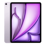 Apple ipad air with apple m2 chip 13 inch wifi cellular purple 128gb Front Back View