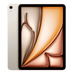 Apple ipad air with apple m3 chip 11 inch wifi starlight 256gb Front Back View