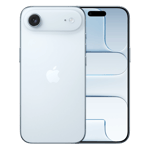 Apple iphone air sky blue 256gb Front Back View