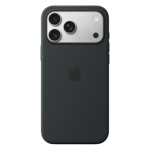 Apple silicone case with magsafe for apple iphone 17 pro max black 01