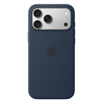 Apple silicone case with magsafe for apple iphone 17 pro max midnight 1