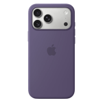 Apple silicone case with magsafe for apple iphone 17 pro max purple fog 1