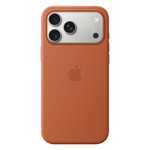 Apple silicone case with magsafe for apple iphone 17 pro max terra cotta 1