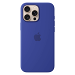 Apple silicone case with magsafe for iphone 16 pro max ultramarine Back View 1