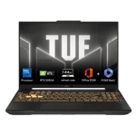 Asus tuf gaming f16 intel core 210h windows 11 home laptop fx607vb rl087ws mecha gray 16gb 512gb Front View
