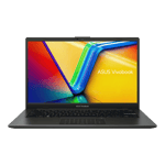 Asus vivobook go 14 amd ryzen 5 7520u windows 11 home laptop e1404fa nk5542ws mixed black 16gb 512gb Front View