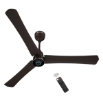 Atomberg renesa halo smart bldc motor with remote 1200 mm ceiling fan blaze brown Front View