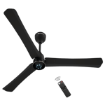 Atomberg renesa halo smart bldc motor with remote 1200 mm ceiling fan midnight black Full View