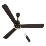 Atomberg studio nexus bldc motor with remote 1200 mm ceiling fan blaze brown Front View