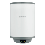 Bajaj shield series crest plus storage water heater 10 l white grey Front View