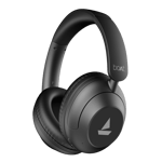 Boat rockerz 650 pro wireless boom headset iris black Front Left View