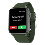 Boat wave voice smart watch basil green Front View