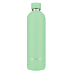 Borosil pacific 700ml double wall water bottle light green Front View
