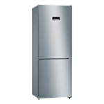 Bosch 415 L Frost Free Double Door 4 Star Refrigerator KGN46XL40I Front