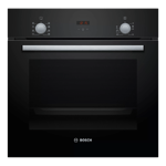 Bosch 66 l series 2 built in microwave oven hbf532ba0i black Front View