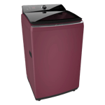 Bosch 8 0kg fully automatic top load washing machine series 4 woi804m7in maroon Front View