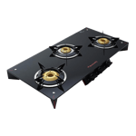 Butterfly Prism 3 Burner Gas Stove Black Red 01