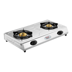 Butterfly Rhino Stainless Steel 2 Burner Gas Stove Silver 01