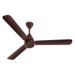 Crompton energion cookies hs bldc motor with remote 1200 mm ceiling fan brown Front View