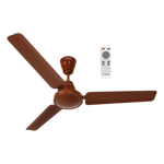 Crompton energion hs 1200 mm ceiling fan brown Front View