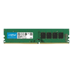 Crucial basics ddr4 2666mhz udimm single desktop ram 8gb green Front View