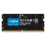 Crucial ddr5 4800mhz sodimm single laptop ram 16gb black Front View