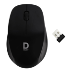 Dell d select optical wireless mouse ds320 black Front View Model